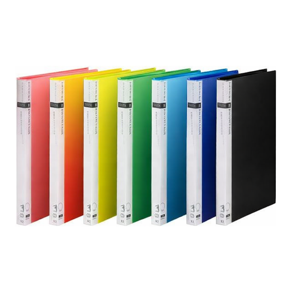 OFFICENEX 문화 3공O링 클리어화일 40매(A4/청색/F551-76)
