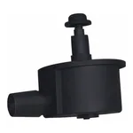 Waters Kit, Swivel Drain, Stand-Alone, Black