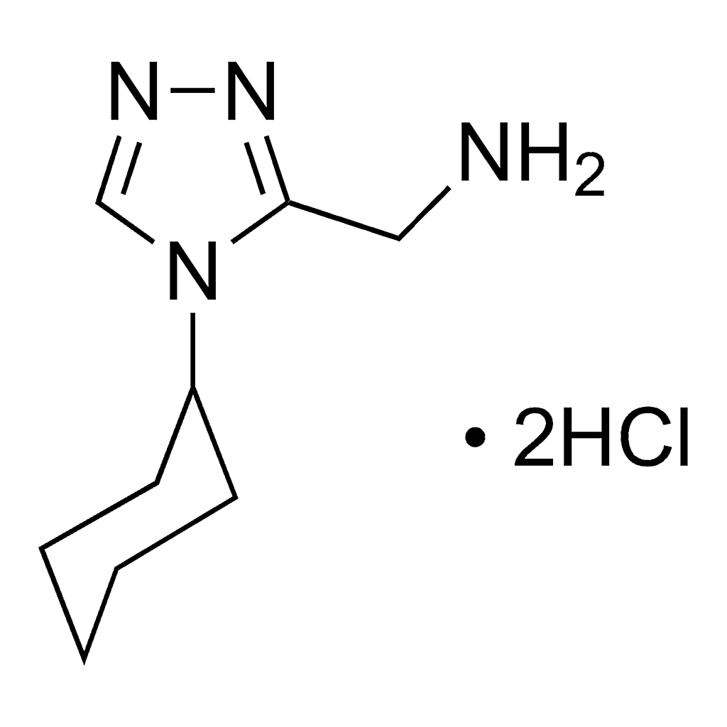 Merck 1-(4-Cyclohexyl-4H-1,2,4-triazol-3-yl)methanamine dihydrochloride