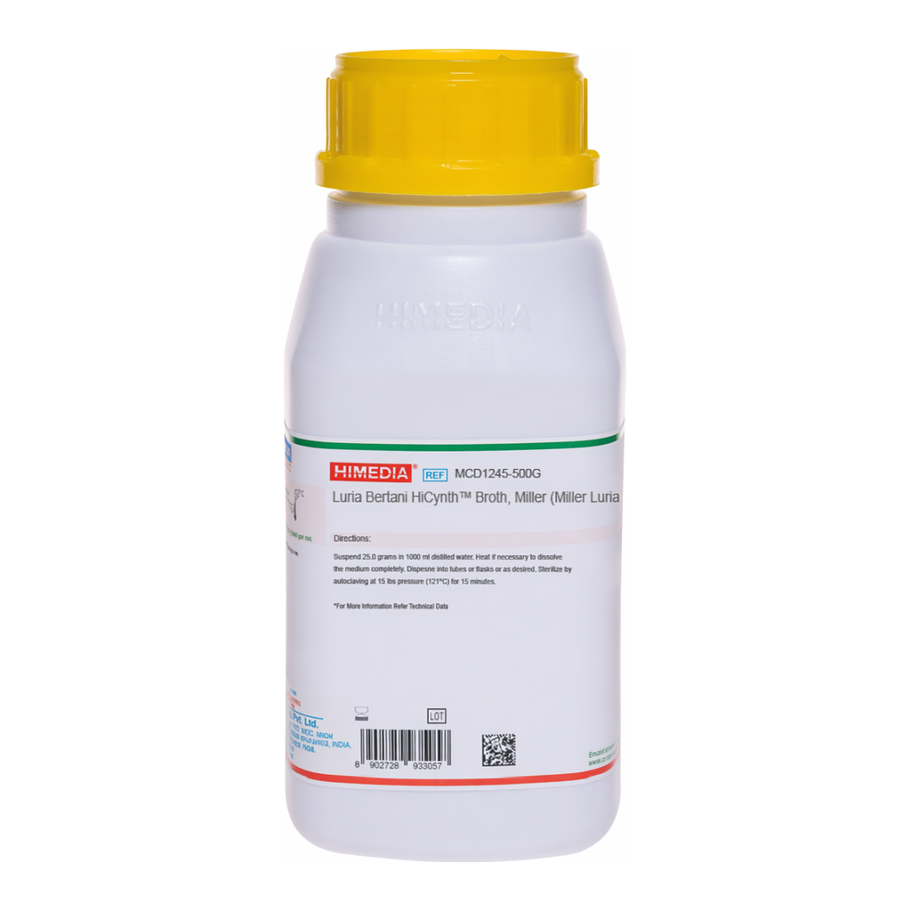 Himedia Luria Bertani HiCynth Broth,  Miller (Miller Luria Bertani  HiCynth Broth)