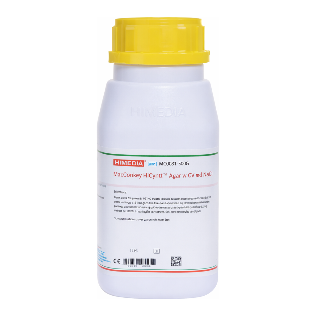 Himedia MacConkey HiCynth Agar w/, CV and NaCl