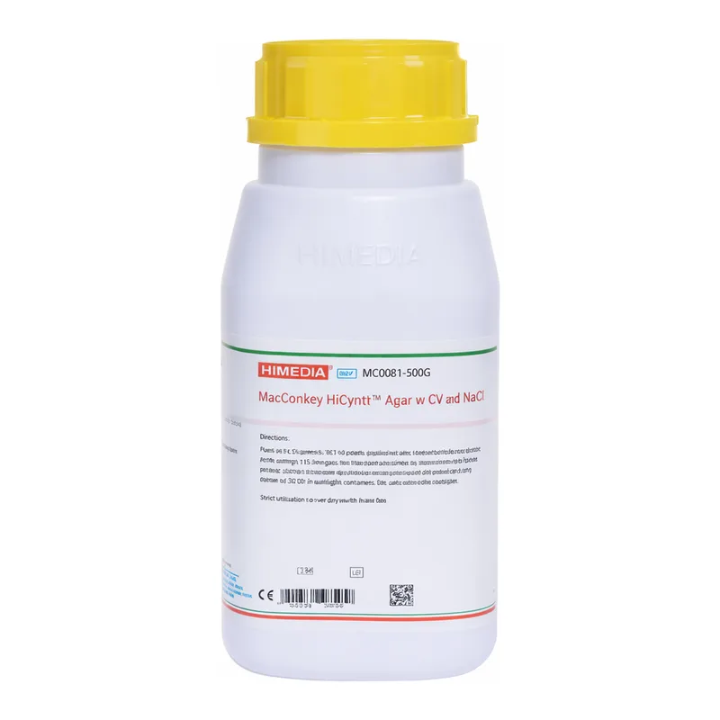 Himedia MacConkey HiCynth Agar w/, CV and NaCl