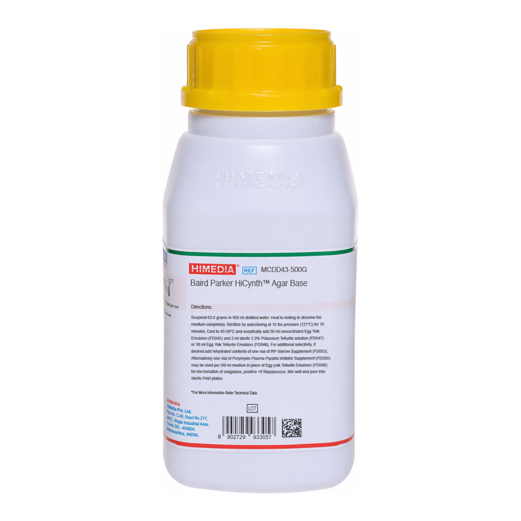 Himedia Baird Parker HiCynth Agar Base