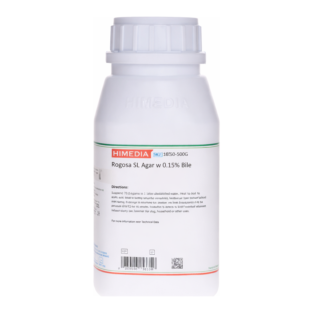 Himedia Rogosa SL Agar w/ 0.15% Oxgall (Revised as Rogosa SL Agarw/ 0.15% Bile)