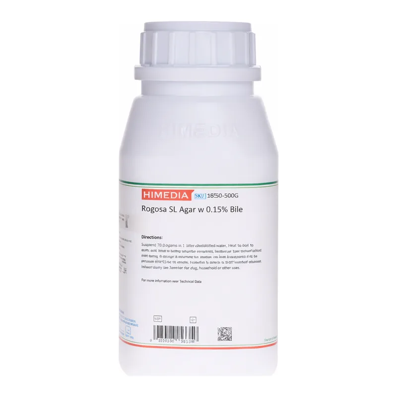 Himedia Rogosa SL Agar w/ 0.15% Oxgall (Revised as Rogosa SL Agarw/ 0.15% Bile)