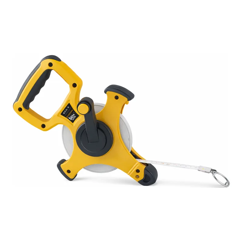 Daihan Science Komelon L50m FastBack Long Steel Tape, Nylon Coated Blade<br>With ABS Case, Rub