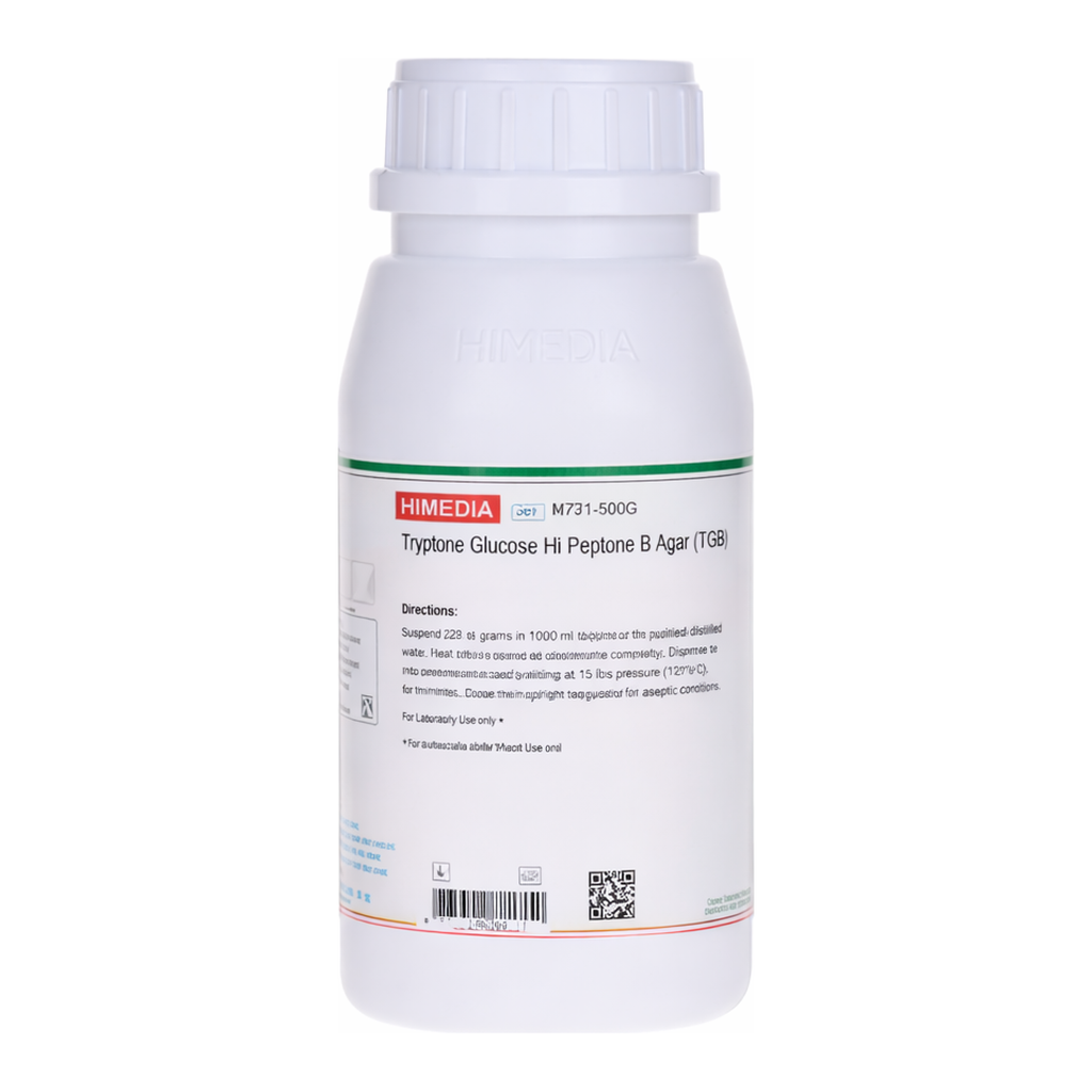 Himedia Tryptone Glucose Beef Extract Agar (Revised as Tryptone Glucose HM Peptone B Agar) (TGB Agar)