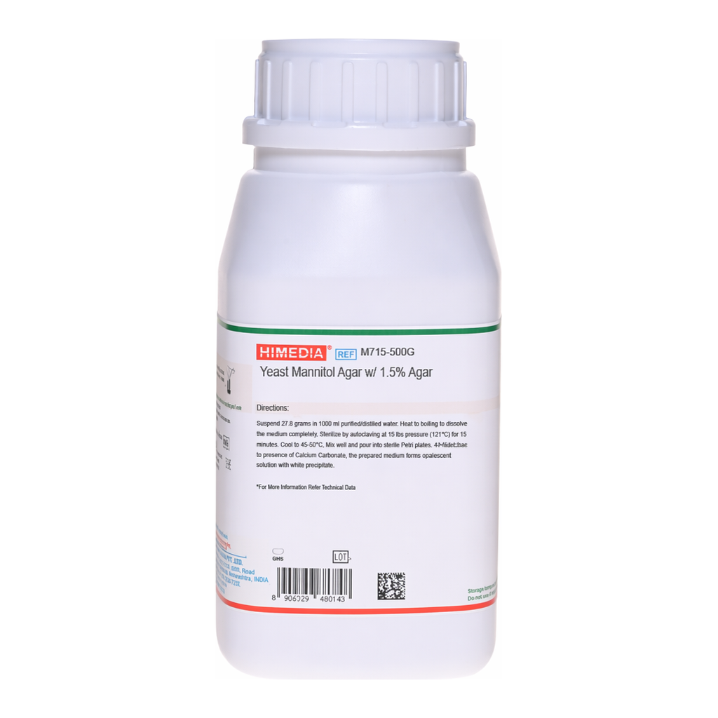 Himedia Yeast Mannitol Agar w/ 1.5% Agar