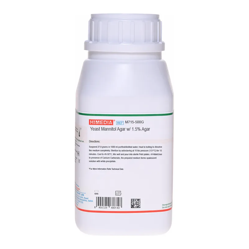 Himedia Yeast Mannitol Agar w/ 1.5% Agar