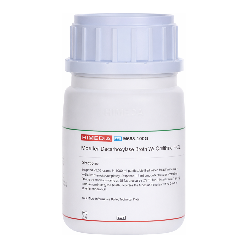 Himedia Moeller Decarboxylase Broth w/  Ornithine HCl