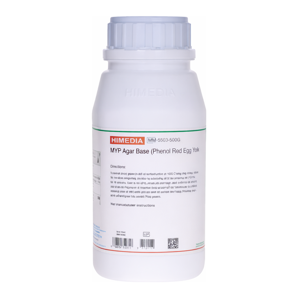 Himedia MYP Agar Base (Phenol Red Egg Yolk  Polymyxin Agar Base)