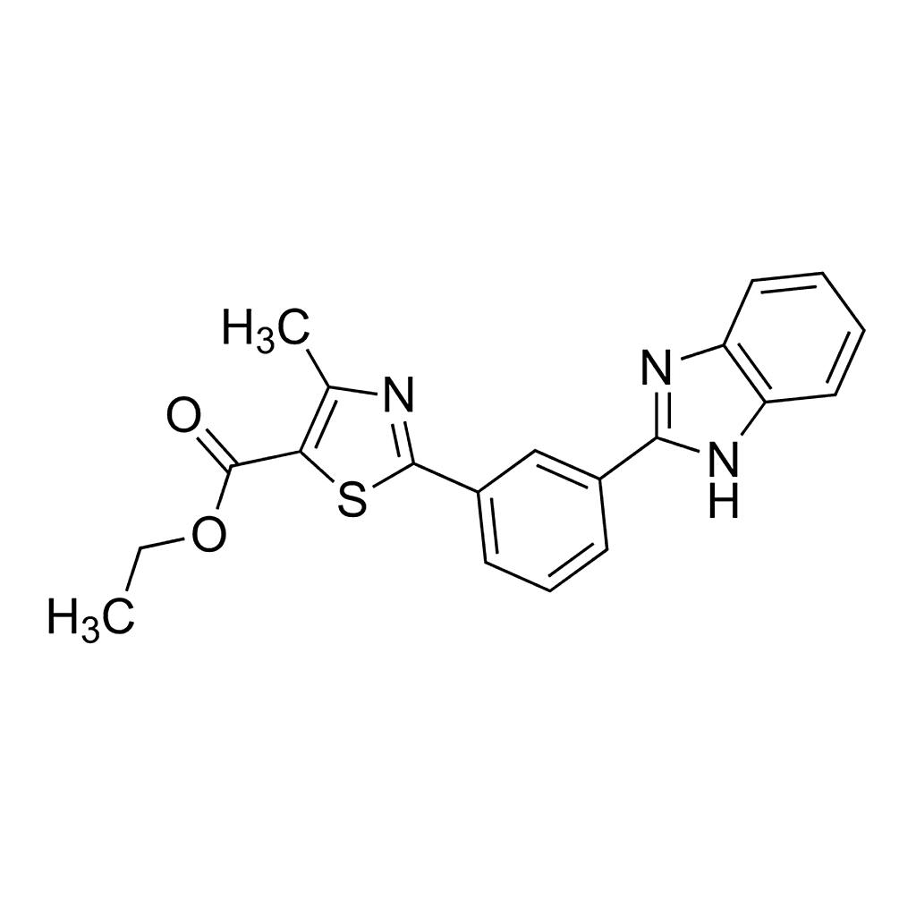 Merck Ethyl 2-[3-(2-indolyl)phenyl]-4-methylthiazole-5-carboxylate