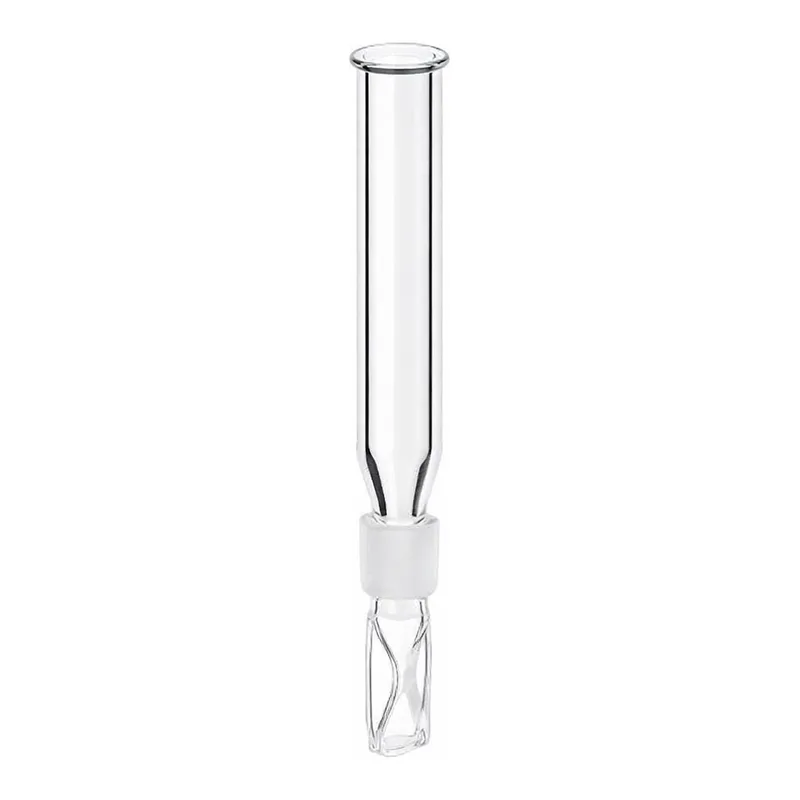 Waters Deactivated Clear Glass Insert, 300 µL Volume, with Polyspring, 100/pk