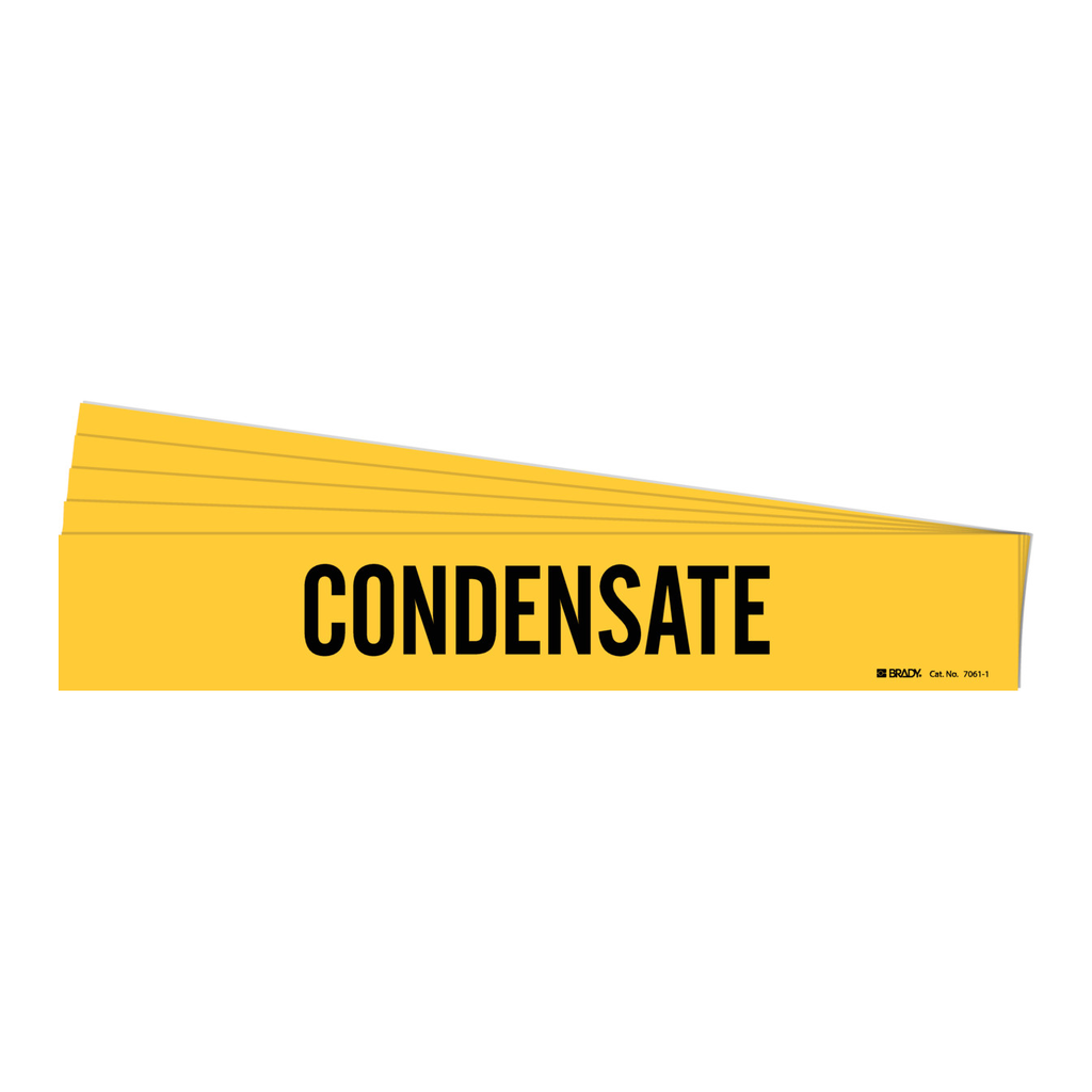 Brady CONDENSATE Pipe Marker