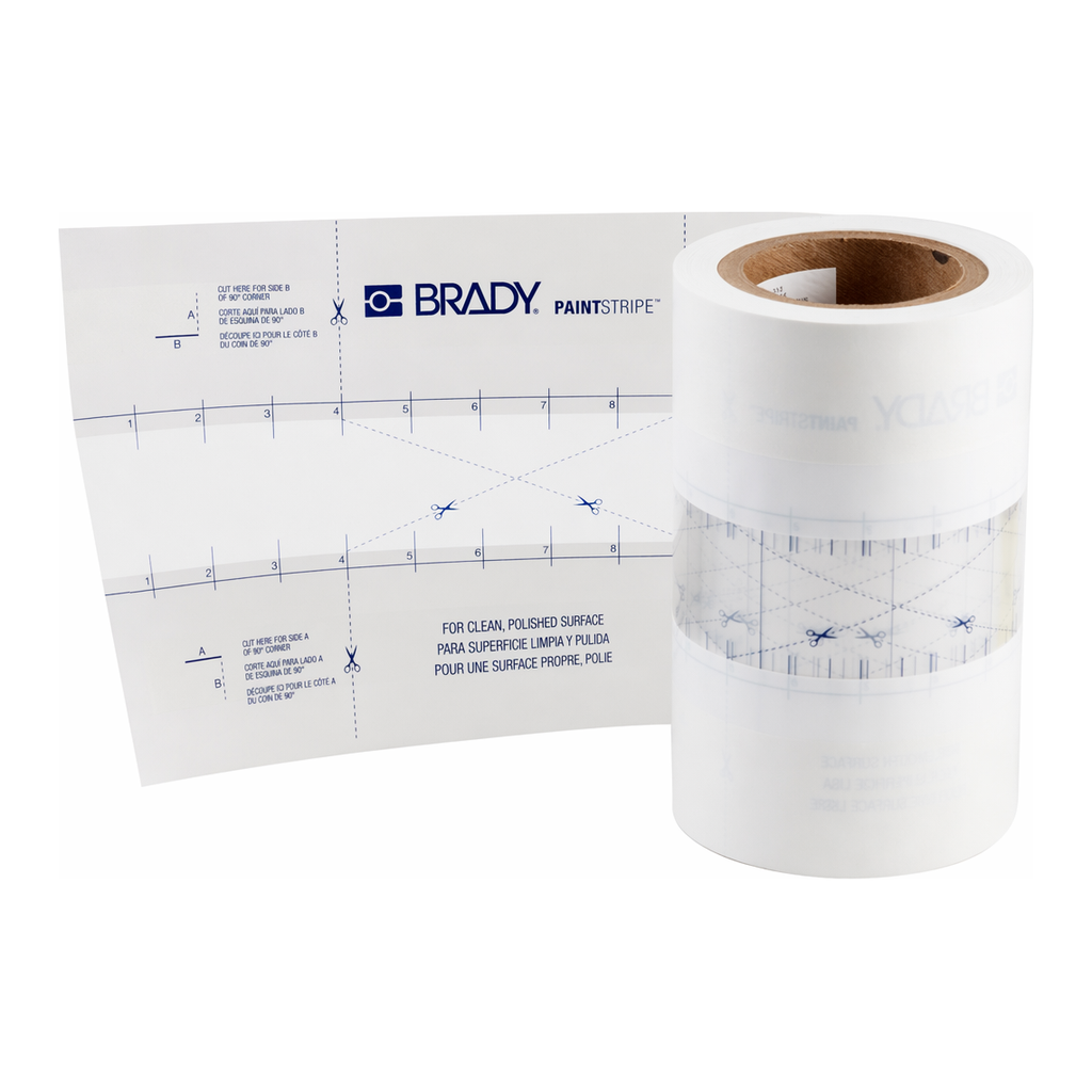 Brady PaintStripe™ Floor Marking Stencil - Low Adhesion