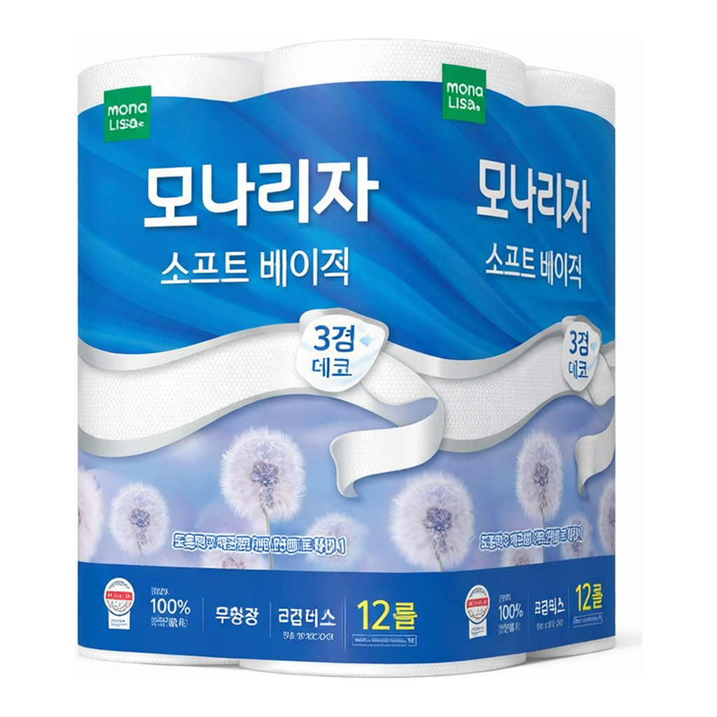 OFFICENEX [P]소프트 베이직 화장지(25m*12롤)