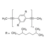 Merck Poly(2,5-di(3',7'-dimethyloctyl)phenylene-1,4-ethynylene)