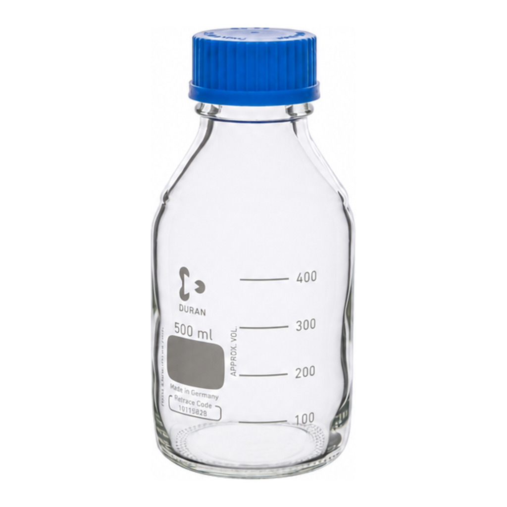 DURAN lab bottle, GL45, 500 ml, clear