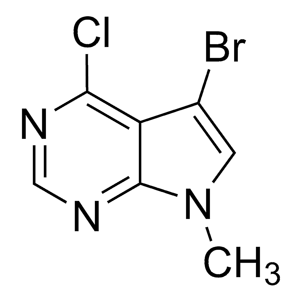 Merck 5-Bromo-4-chloro-7-methyl-7H-pyrrolo[2,3-d]pyrimidine