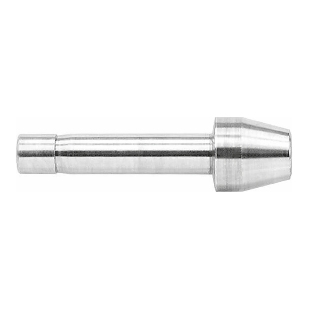 Restek Swagelok Fitting, Stainless Steel, 1/8in Port Connector, 2-pk