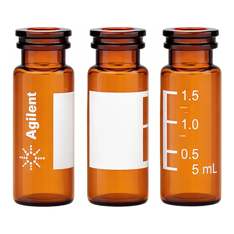 Agilent Vial,snap,2ml,ambr,WrtOn,SLN,100PK