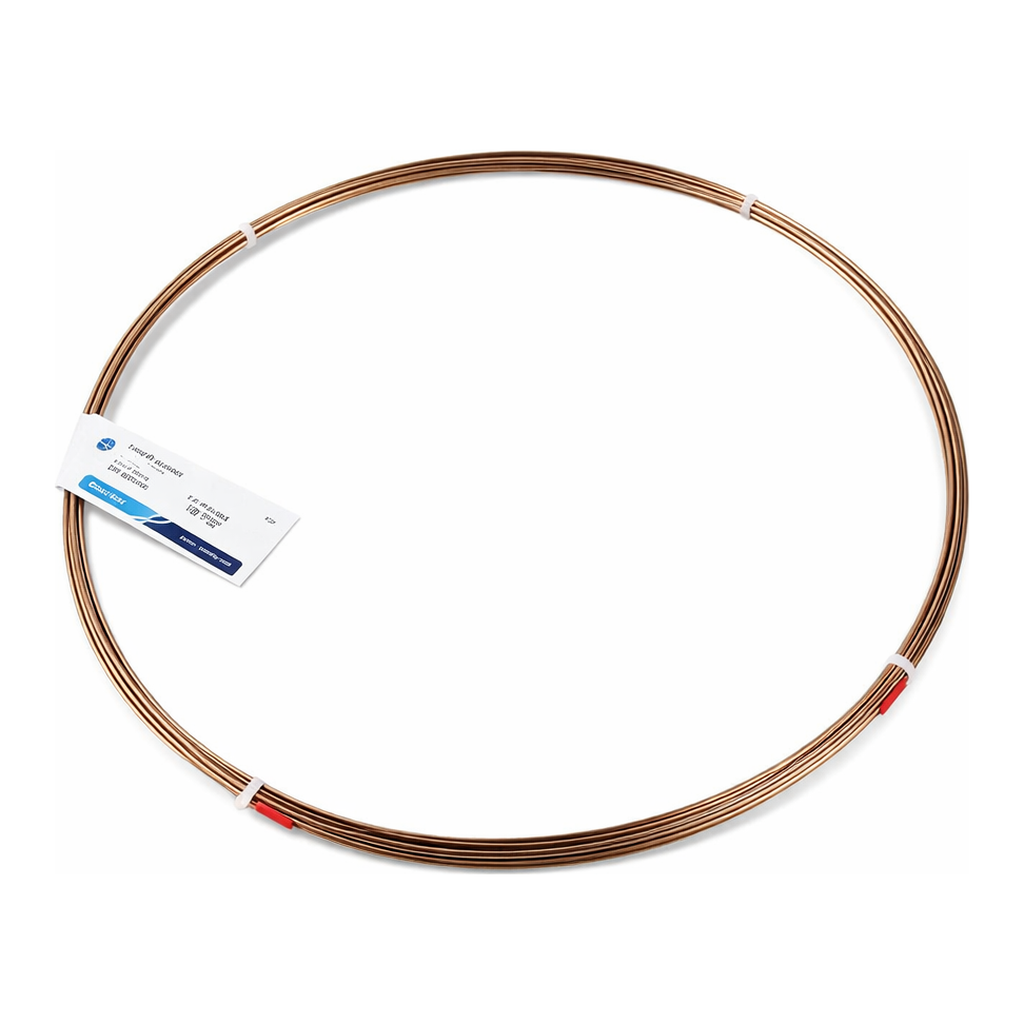 Restek Tubing, Sulfinert, 304SS Welded/Drawn Tubing .085inID x 1/8in OD Sulfinert 0.020in Thick W
