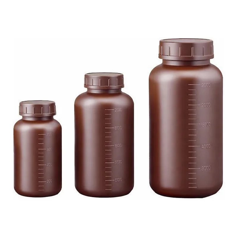 AS ONE FluoroBarrier Shading Wide-Mouth Bottle, 플루오르배리어 차광 광구병