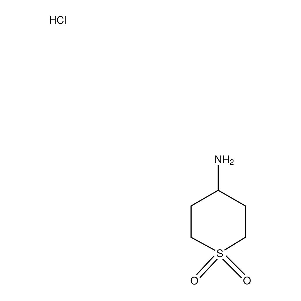 Merck 4-Aminotetrahydro-2H-thiopyran 1,1-dioxide hydrochloride hydrochloride