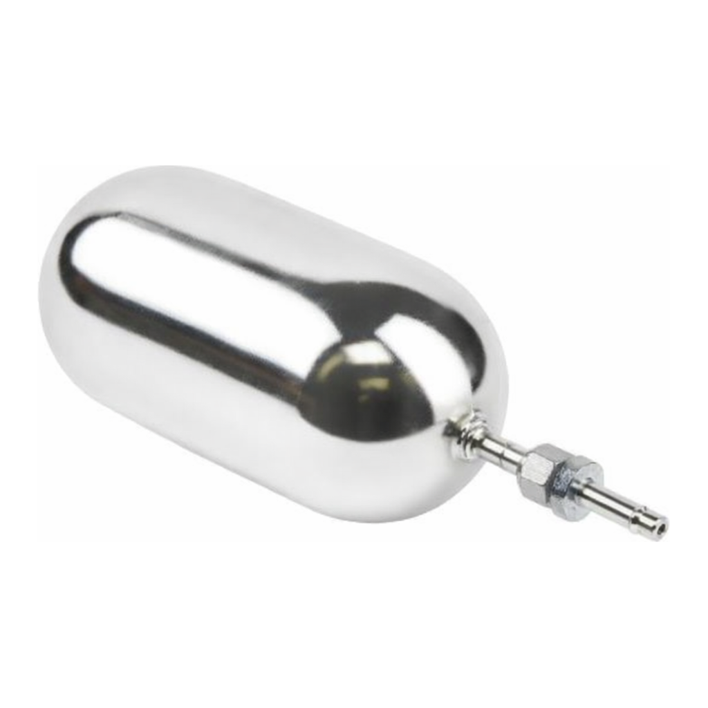 Restek Miniature Canister, 400cc Sulfinert w/Nut and Ferrule