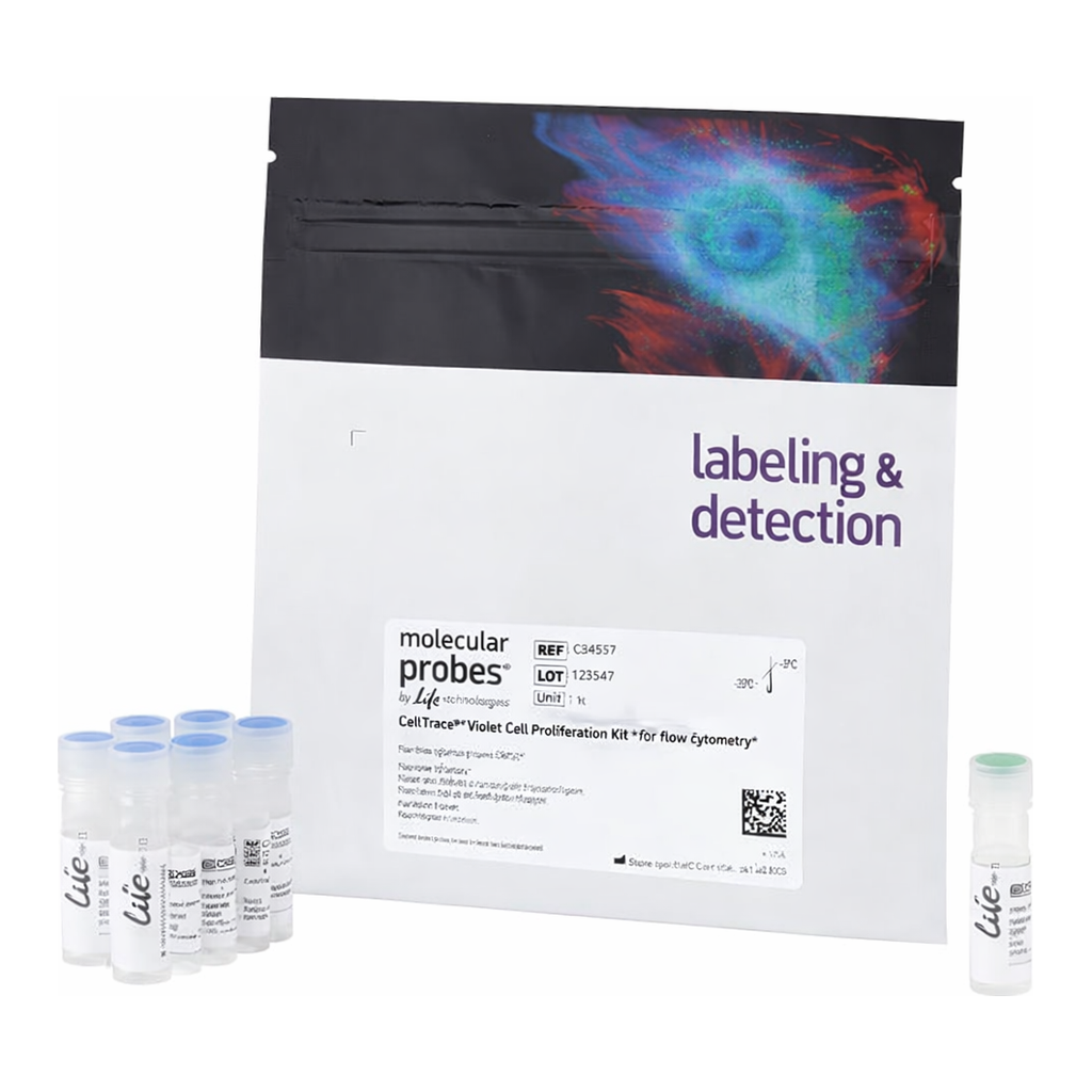 Thermo Fisher Scientific CellTrace Violet Cell Proliferation Kit, for flow cytometry, 180 assays kit