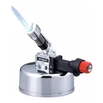 Daihan Science Rocker Semi-Auto Handy Burner, with Refillable 35g Butane Gas Tank, 1300℃ Ideal