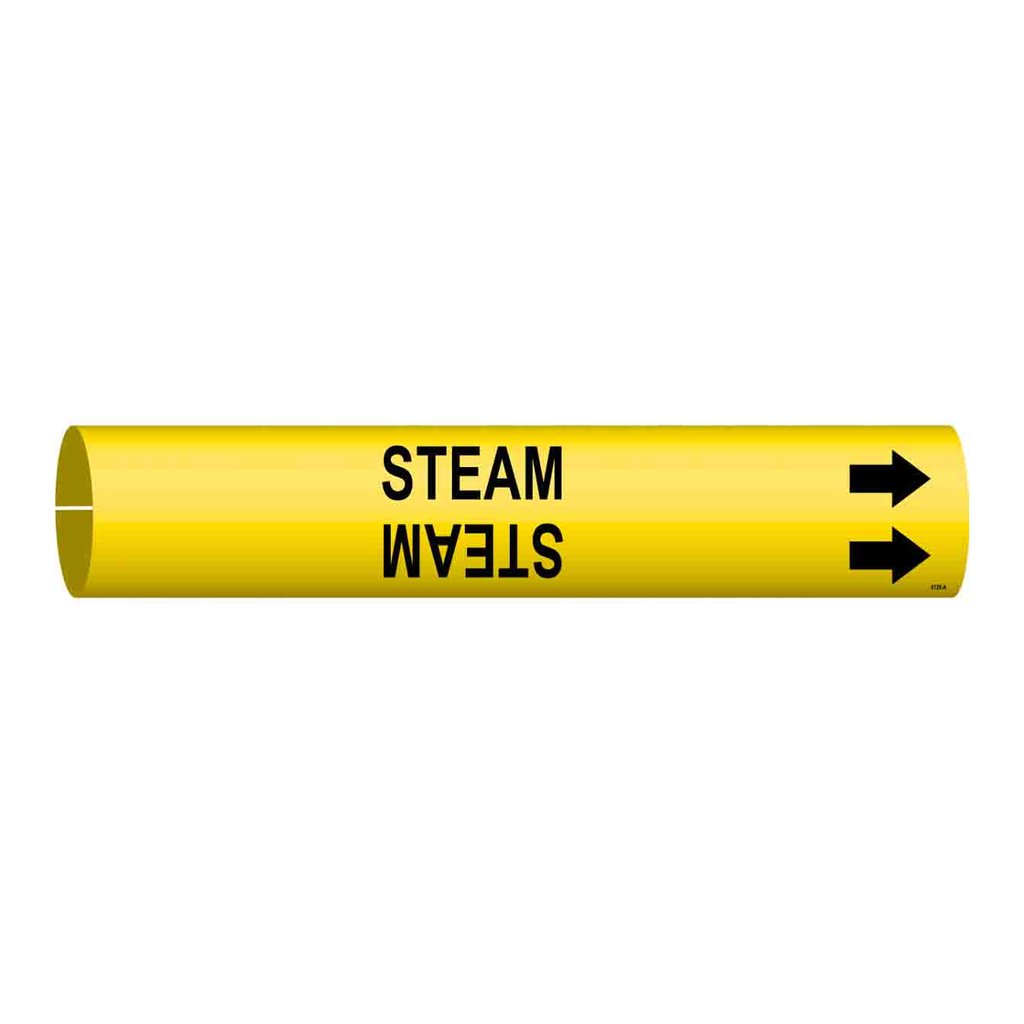 Brady STEAM Snap-On Pipe Marker