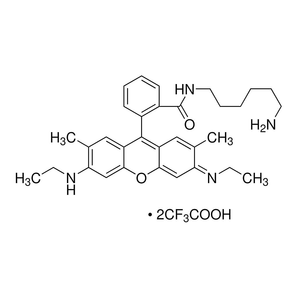 Merck N-(6-Aminohexyl)rhodamine 6G-amide bis(trifluoroacetate)