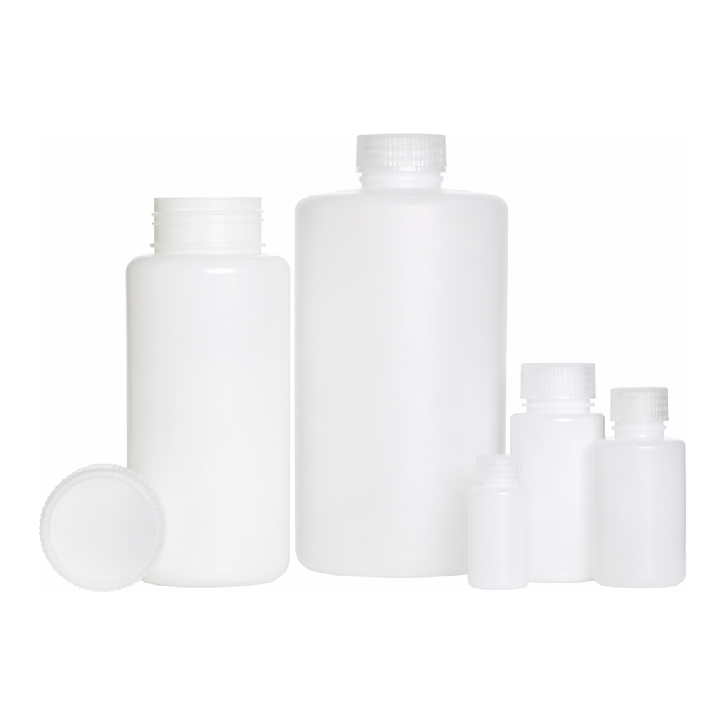 Merck AzlonÂ HDPE Wide Neck Round Bottles