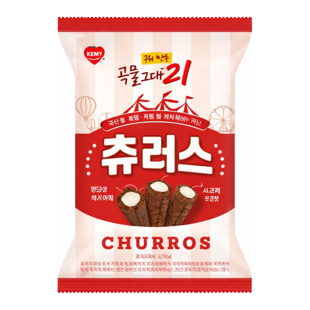 OFFICENEX 구워만든곡물그대로21 츄러스(144g/개미식품)
