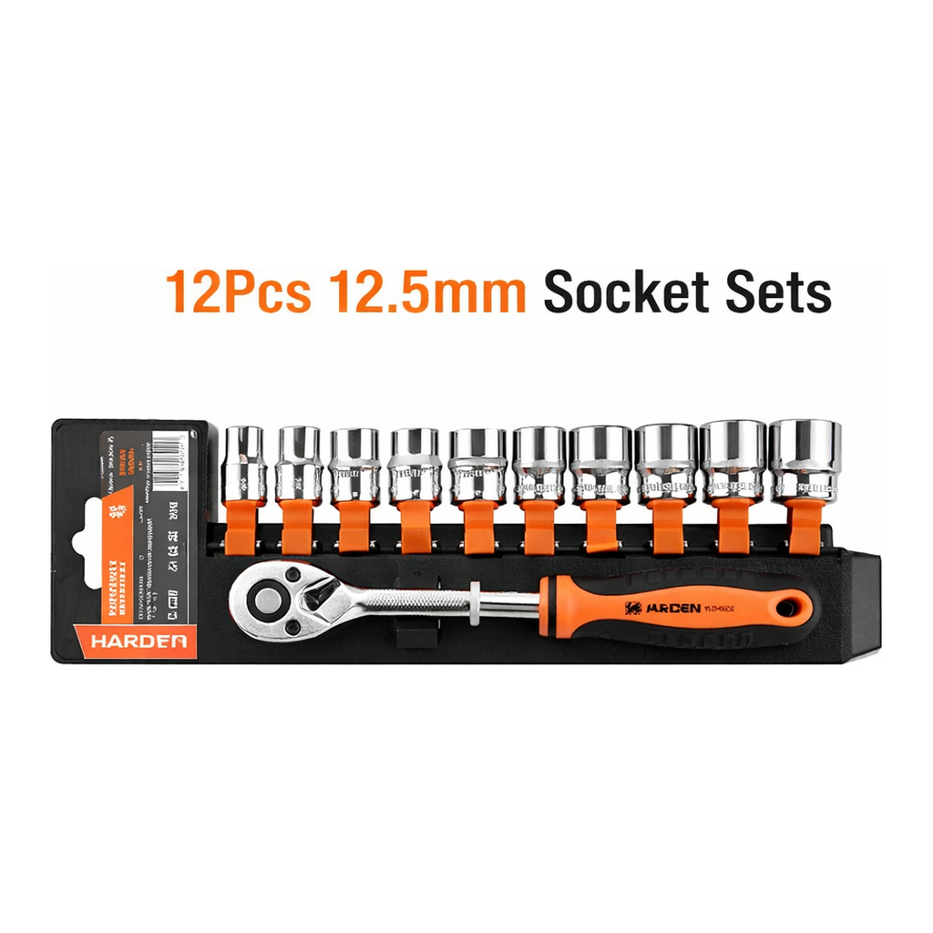 OFFICENEX [P]1/2인치 6각 소켓렌치 세트(12Pcs)