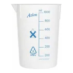 Merck Azlon Tapered Beakers with Printed Graduations