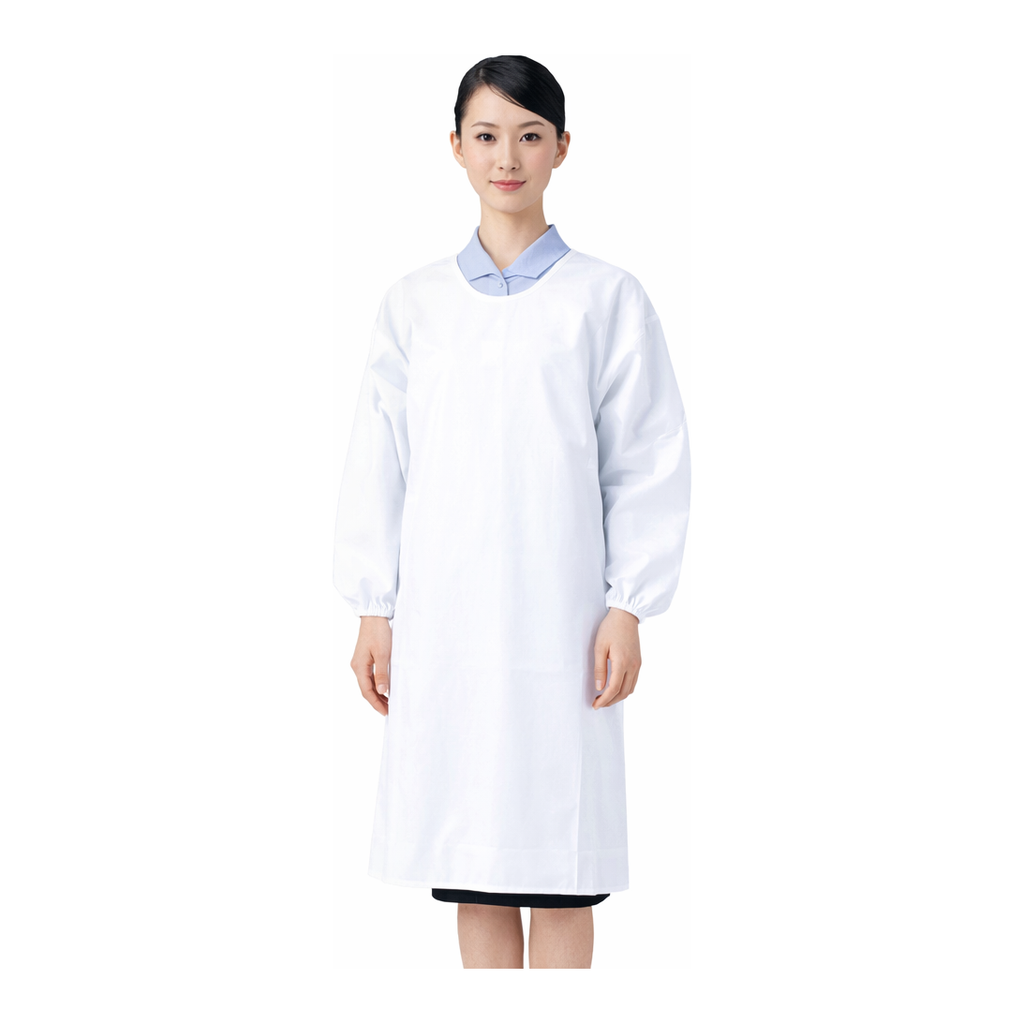 Daihan Science Chemical Resistant Apron, Teflon Laminated Polyester, 내약품성 앞치마