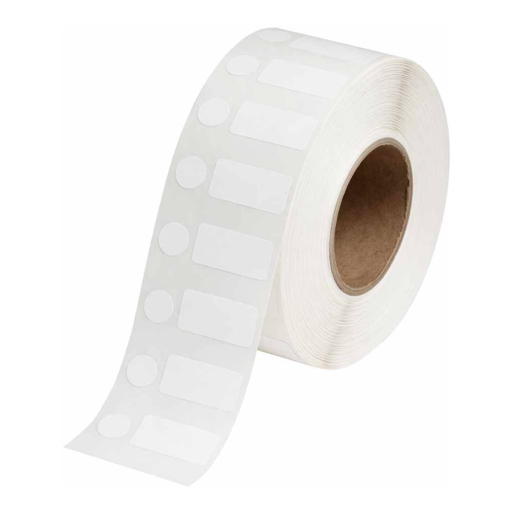 Brady Chemical Resistant Cryogenic Polypropylene Labels with Vial Top for J2000 Printer