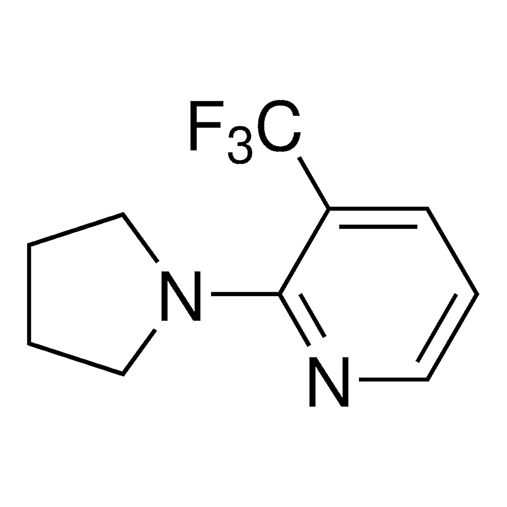 Merck 2-(1-Pyrrolidinyl)-3-(trifluoromethyl)pyridine