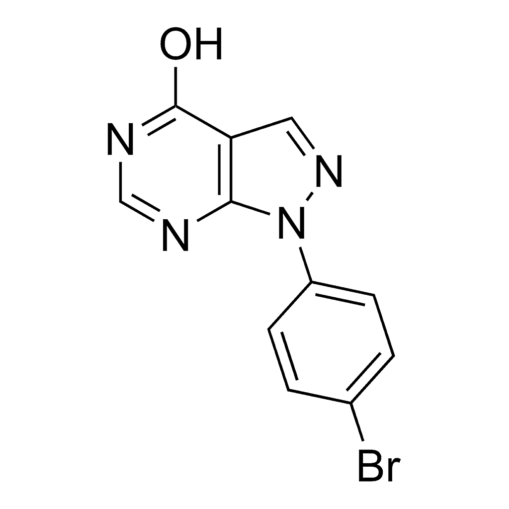 Merck 1-(4-Bromophenyl)-1H-pyrazolo[3,4-d]pyrimidin-4-ol
