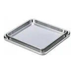 AS ONE Stainless Steel Square Tray, 스테인리스 트레이(정방형)