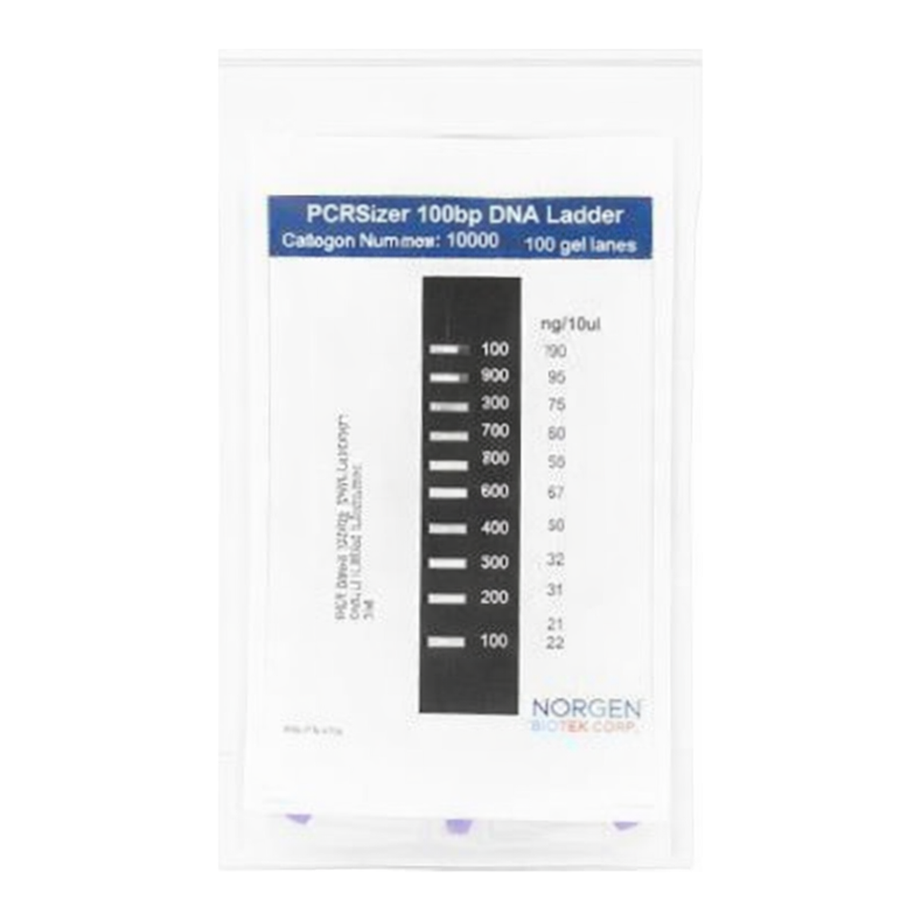 Norgen PCR Sizer 100 bp DNA Ladder