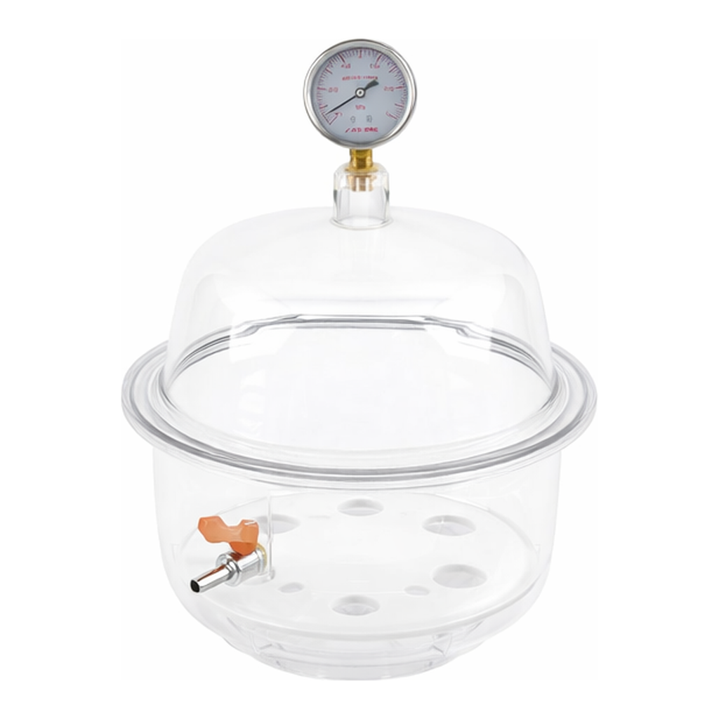 AS ONE Vacuum Polycarbonate Desiccator