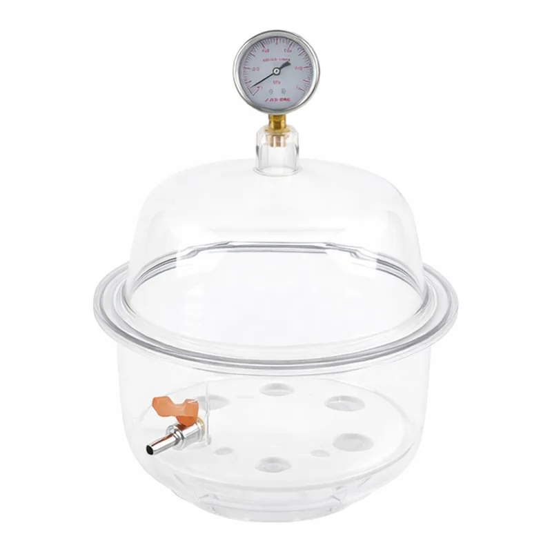 AS ONE Vacuum Polycarbonate Desiccator