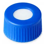 Waters Blue, 12 x 32 mm Screw Neck Cap and PTFE/Silicone Septum, 100/pk