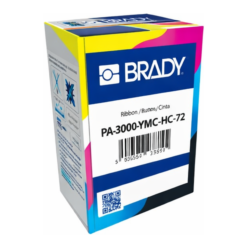 Brady Multicolor Ribbon Roll for the PA1321 and PA1323 Double Sided ID Card Printers