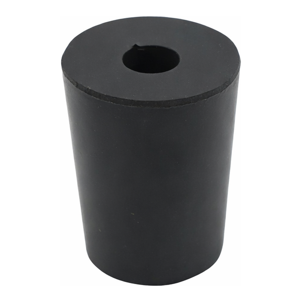 AS ONE Perforated rubber plug (Viton R Stopper) No. 1