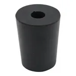 AS ONE Perforated rubber plug (Viton R Stopper) No. 1