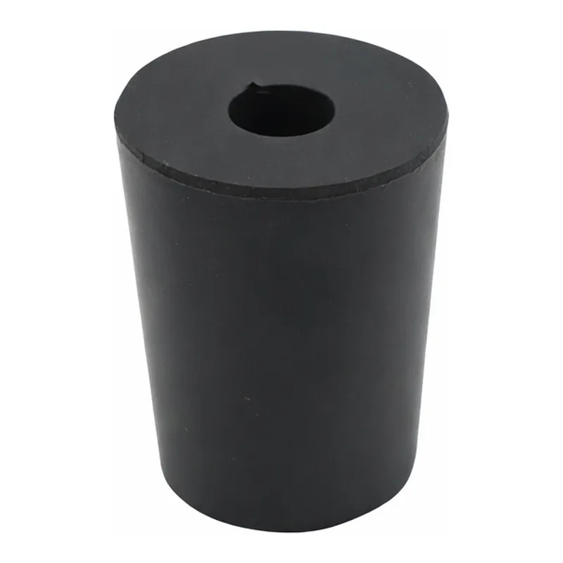 AS ONE Perforated rubber plug (Viton R Stopper) No. 1
